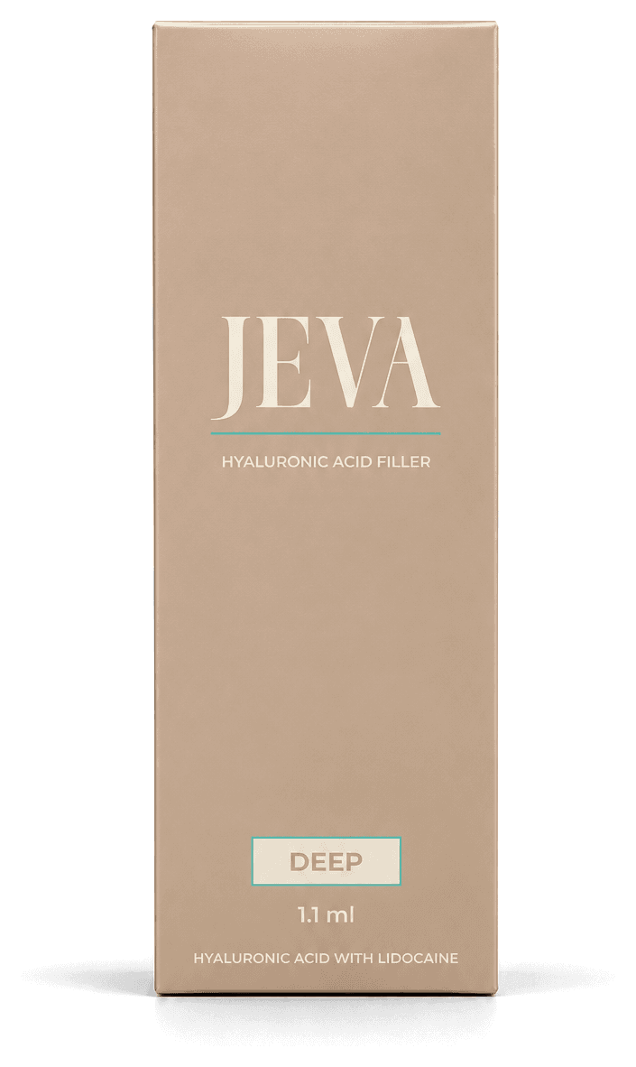 JEVA Deep carton — Hyaluronic Acid Filler, 1.1 ml, Hyaluronic Acid with Lidocaine